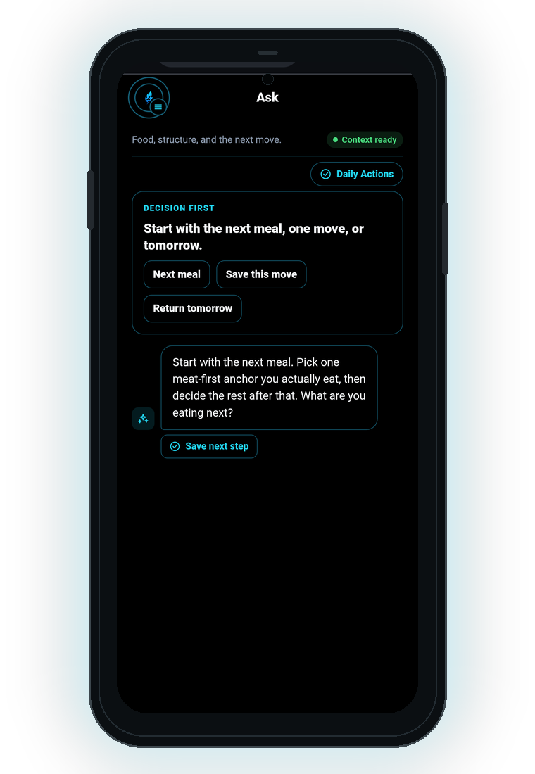 BuildMode Ask screen